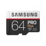 Samsung PRO Plus microSDHC 64GB Class 10 UHS-I, SD adapter